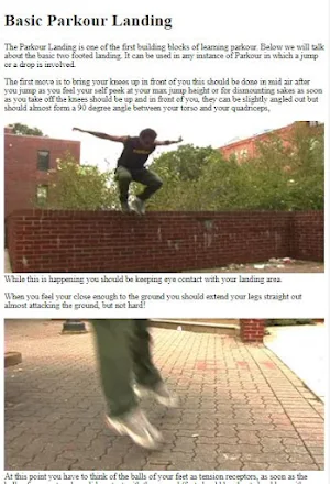 Parkour Moves Tutorial Screenshot 3