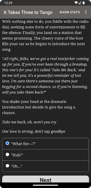 It Takes Three to Tango Screenshot 1