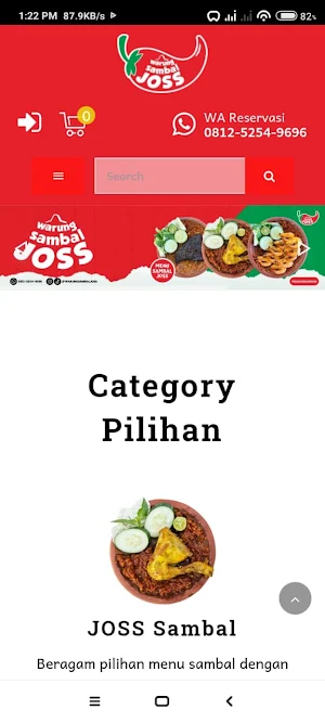 Warung Sambal Joss Screenshot 0