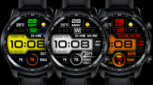 DIGI MEZATON WD162 Watch face Screenshot 0
