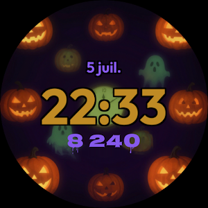 Halloween – Night Watch Face Screenshot 3