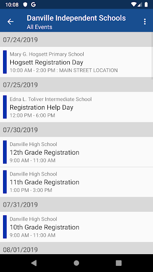 Danville Independent Schools Screenshot 1