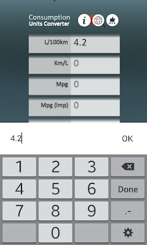 Consumption Converter Screenshot 1