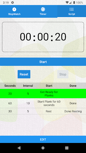 Talking Stopwatch & Timer Screenshot 3