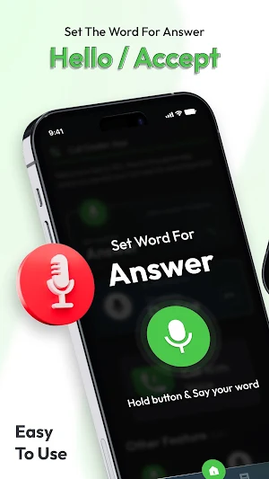 Touchless Dialer: call logs Screenshot 1