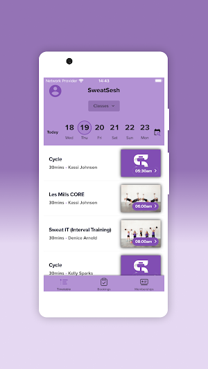SweatSeshOK Screenshot 1