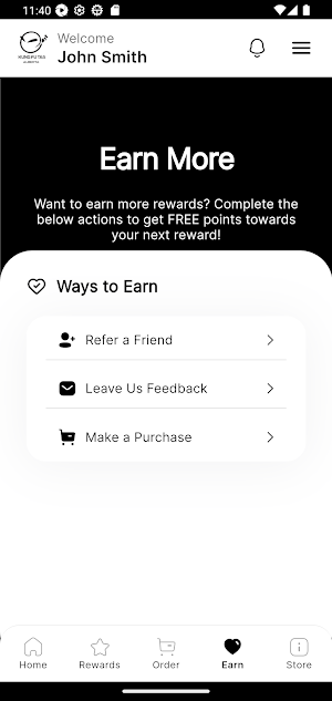 Kung Fu Tea Alberta Rewards Screenshot 2