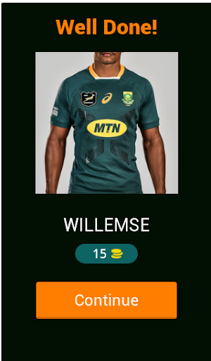Springboks  Quiz Screenshot 1