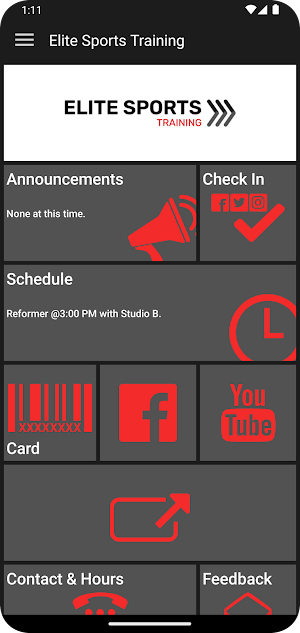 Elite Sports Training Screenshot 1