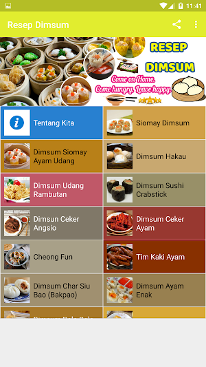 Resep Dimsum Screenshot 1
