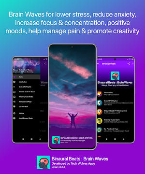 Binaural Beats: Sleep,Therapy & Meditation Screenshot 0