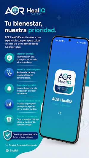 AOR Healiq Patient Screenshot 1