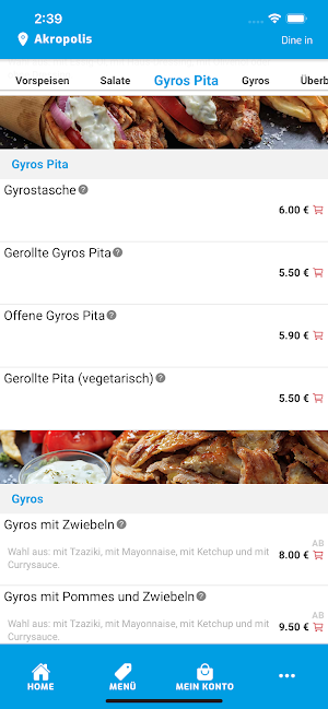 Akropolis Grill Witten Screenshot 2