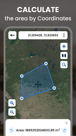 GPS Map Coordinates Locations Screenshot 1