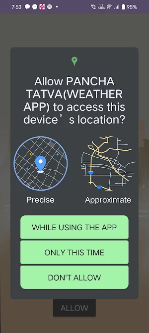 PANCHA TATVA(WEATHER APP) Screenshot 0