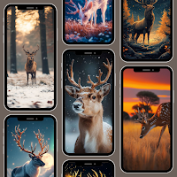 Deer Aesthetic Wallpaper 4K