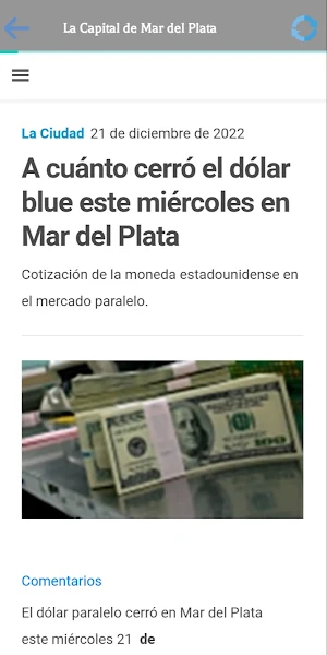 Titulares Principales Screenshot 1