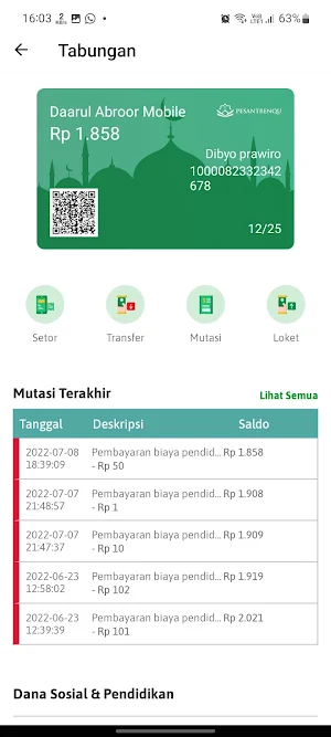 Daarul Abroor Mobile Screenshot 1