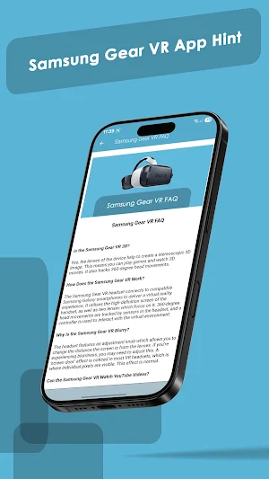 Samsung Gear VR App Hint Screenshot 1