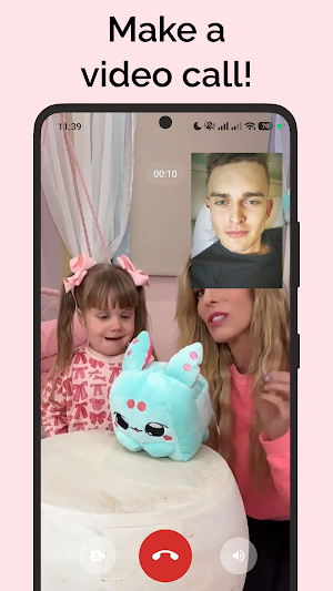 Rebecca Zamolo Fake Call Chat Screenshot 2