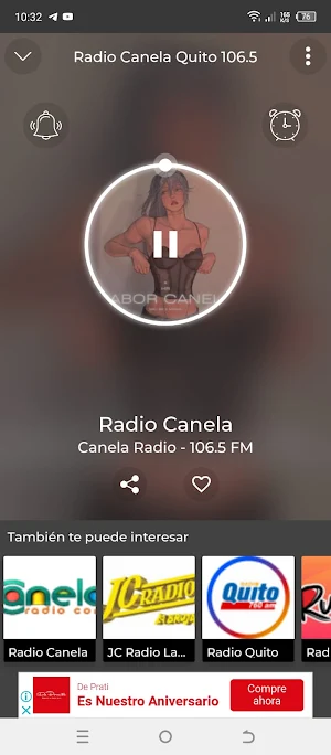Radio Canela 106.5 Fm Quito Screenshot 1