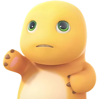 Yellow Dino Stickers for WA