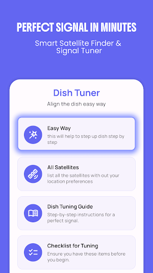 Satellite Finder-  Dish Tuner Screenshot 0