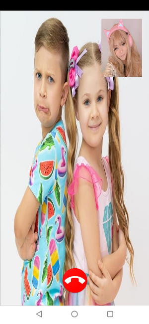 Diana and Roma Fake Video Call - Diana Call & Chat Screenshot 1