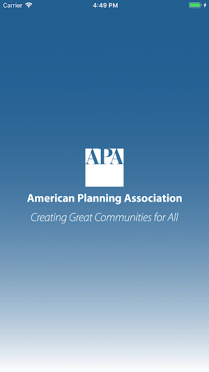 APA National Events Screenshot 1