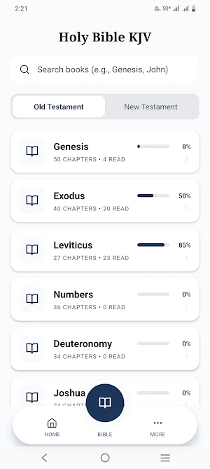 Holy Bible KJV - Daily Verse Screenshot 1