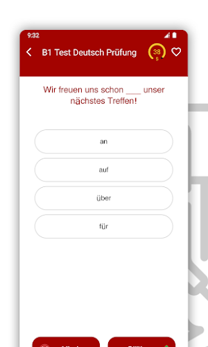 B1 Test Deutsch Prüfung Screenshot 2