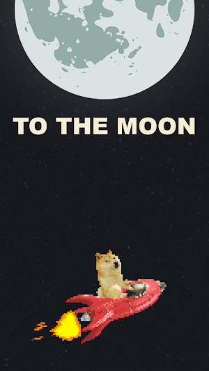 TO THE MOON - DOGECOIN GAME Screenshot 0