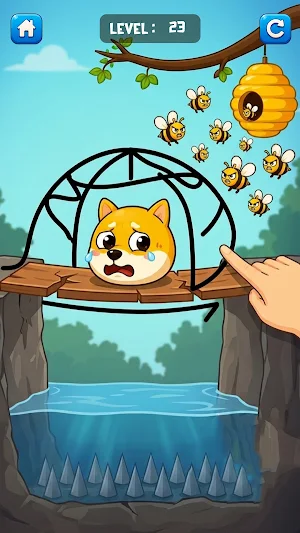 Draw to Rescue Dog Screenshot 1