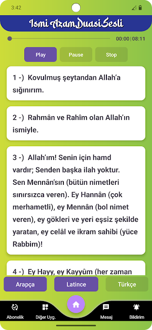 İsmi Azam Duası - Sesli Okunuş Screenshot 2
