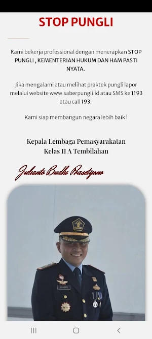 siGALAH Screenshot 2