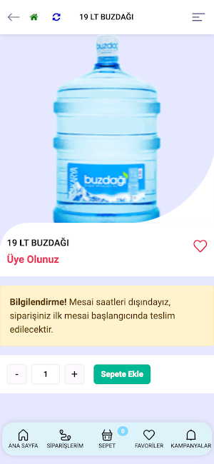Cengizhome Sipariş Screenshot 1