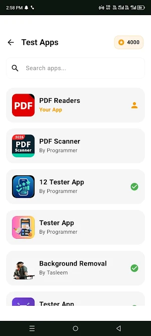 12 Testers – Community Hub Screenshot 0