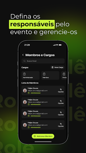 PartiuRolê! Produtor Screenshot 3