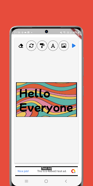 Digital Signage - Scroll Text Screenshot 1