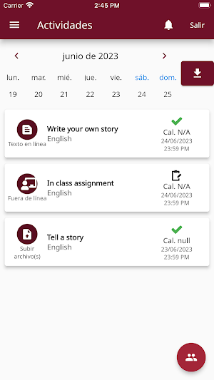 Colegio Cristobal Colón Screenshot 2