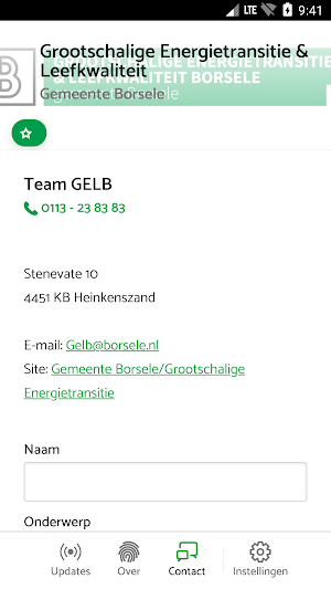 Energietransitie Borsele Screenshot 2