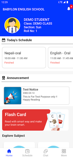 BABYLON ENGLISH SCHOOL Screenshot 1