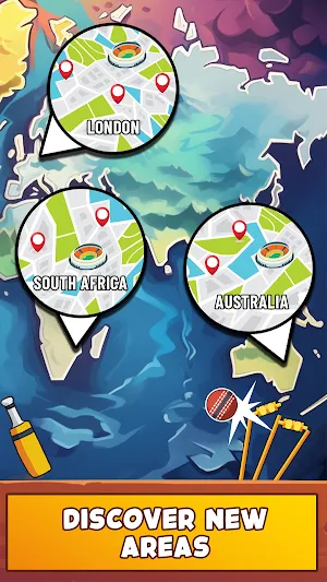 Gully Cricket Empire Idle Game Screenshot 2
