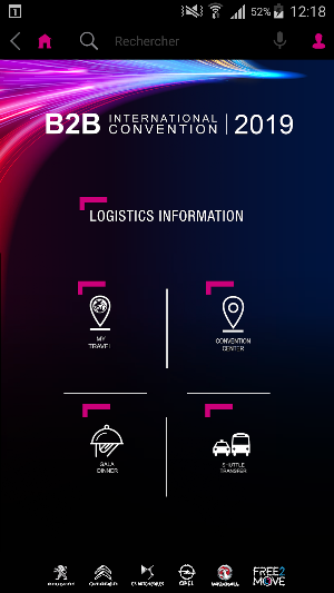 B2B INTERNATIONAL CONVENTION Screenshot 1