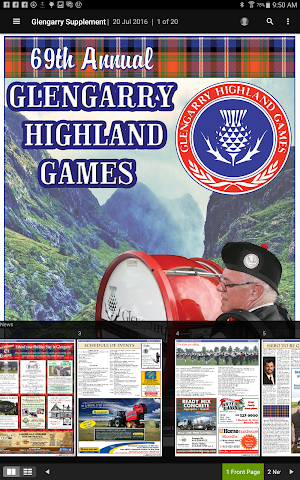 The Glengarry News ePaper Screenshot 1