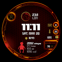 Animated Sci-Fi Tech Dashboard