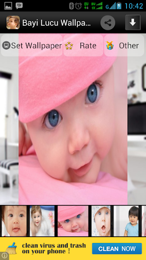 Bayi Lucu Wallpaper Screenshot 2