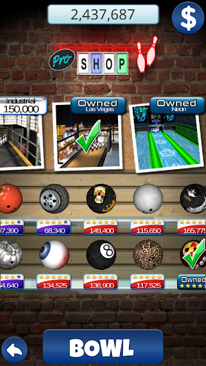 Let's Bowl 2: Bowling Free Screenshot 1