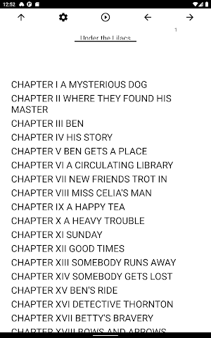 Book, Under the Lilacs Screenshot 2