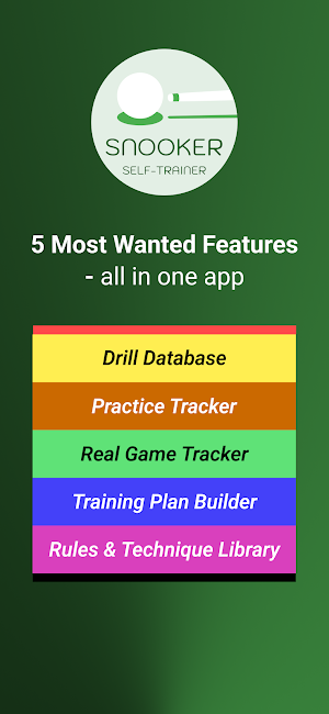 Snooker Self-Trainer Screenshot 0